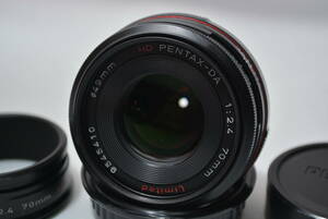 M067-5410★良品★PENTAX HD PENTAX-DA 70mmF2.4 Limited ブラック