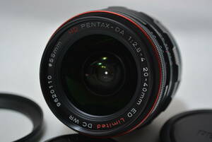 M066-0110★極上★PENTAX HD PENTAX-DA 20-40mmF2.8-4ED Limited DC WR ブラック