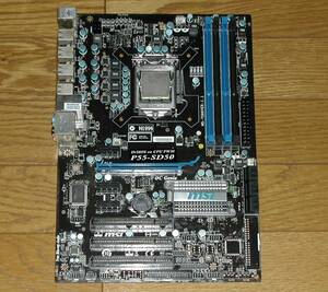 MSI　P55-SD50　LGA1156　i5 750付き