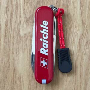 未使用 Raichle Victorinox Classic Knife ライケル別注 ビクトリノックス クラシックナイフ マルチツール ケース付 スイスナイフメーカー