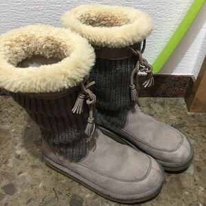 UGG ブーツ　モコモコ　ブラウン アグ アグブーツ