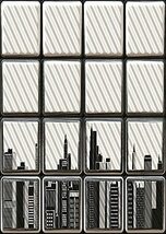 インテリアポスター アメリカン ニューヨーク 超高層ビル群 アートポスター A1サイズ ai4_画像3