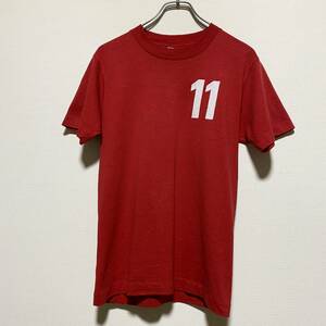 アメリカ古着　90s シングルステッチ　ヴィンテージ　USA製　半袖Tシャツ　両面プリント　【F186】