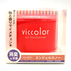 ダイヤケミカル：vicolor ビッカラ エンジェルスノー 消臭&芳香剤 ゲルタイプ/7315/ ht