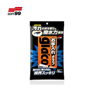 ガラコ 汚れの拭き取り撥水力 お手入れガラコ10枚入り /ソフト99 No.04115/ ht