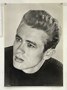 P06-10 / 【 未使用 】ジェームズ・ディーン James Dean　ポスター 74cm×53cm レア品