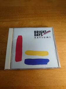 KATSUMI / BRIGHT DAYS 【CD】