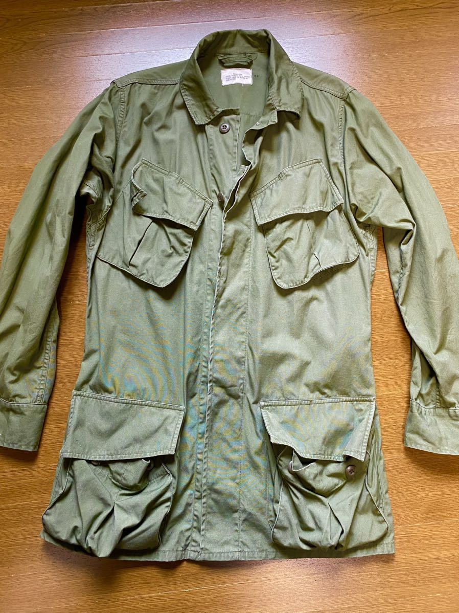 アメリカ軍 ジャングルファティーグジャケット デッドストック XS/R 米 