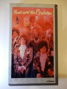 VHSビデオ】「Prince and the Revolution / live」プリンス・アンド・ザ・レボリューション・ライブ、1985