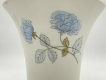 WEDGWOOD ウェッジウッド ICE ROSE Posy Pot アイスローズ ポージーポット *T841_画像5