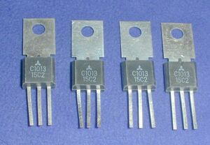  low cycle electric power increase width for silicon transistor Mitsubishi 2SC1013 4 pcs set 