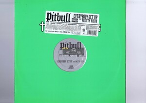 【 12inch 】 新品同様 Pitbull Featuring Pretty Ricky - Everybody Get Up [ US盤 ] [ TVT Records / TV-2751-0 ]