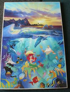 Disney Fine Art ディズニーファインアート リトルマーメイド　アリエル クリスチャン・ラッセン　限定 レア　Under the sea