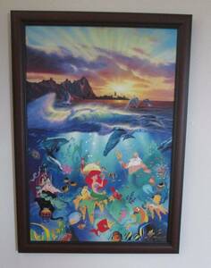 Disney Fine Art ディズニーファインアート リトルマーメイド　アリエル　クリスチャン・ラッセン Christian Lassen　Under the sea