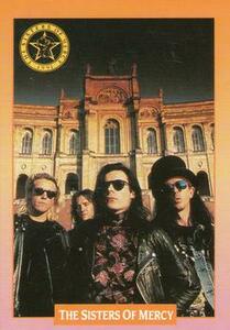 [USAトレカ] ROCK CARDS 「284 The Sisters of Mercy」 シスターズ・オブ・マーシー /1991 ロックカード 米歌手 音楽系トレカ 懐かしい