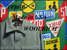 《 1950s~ WOOLRICH 》