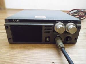  Clarion ultimate super short wave simple wireless telephone equipment JC-105T type amateur radio machine Mike attaching Showa era 56 year made CSITK 150*5F3-1-4 operation not yet verification 