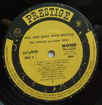 ◆ PHIL WOODS / Phil & Quill With Prestige ◆ Prestige SMJ-6295 ◆_画像4