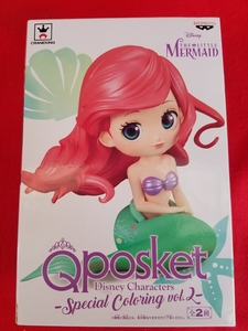 ディズニー Qposket Disney Characters Special Coloring vol.2 アリエル 　単品 スペシャルカラーリング フィギュア