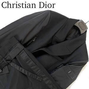 [ free shipping ][ rare ]dior sacai Dior Sakai setup suit belt men's belt black black limited goods collaboration 