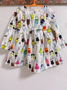  new goods 100 girl One-piece dress 
