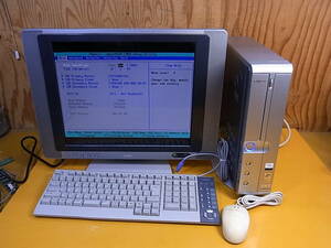 □X/234★富士通 FUJITSU☆デスクトップパソコン☆FMVDESKPOWER CE227D☆AthlonXP 2200+ 1.8GHz☆メモリ736MB☆HDD160GB☆OSなし☆ジャンク