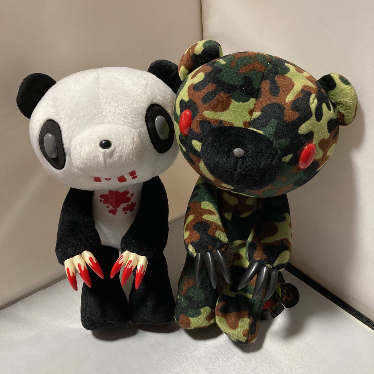 グルーミー パンダ ぬいぐるみ レア 希少 タグ ステッカー付 gloomy