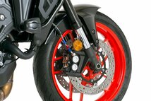 スウェッジラインプロ フロントホースキット バイピース アルミ YAMAHA MT-09 21 Brembo レッド&ブルー_画像7