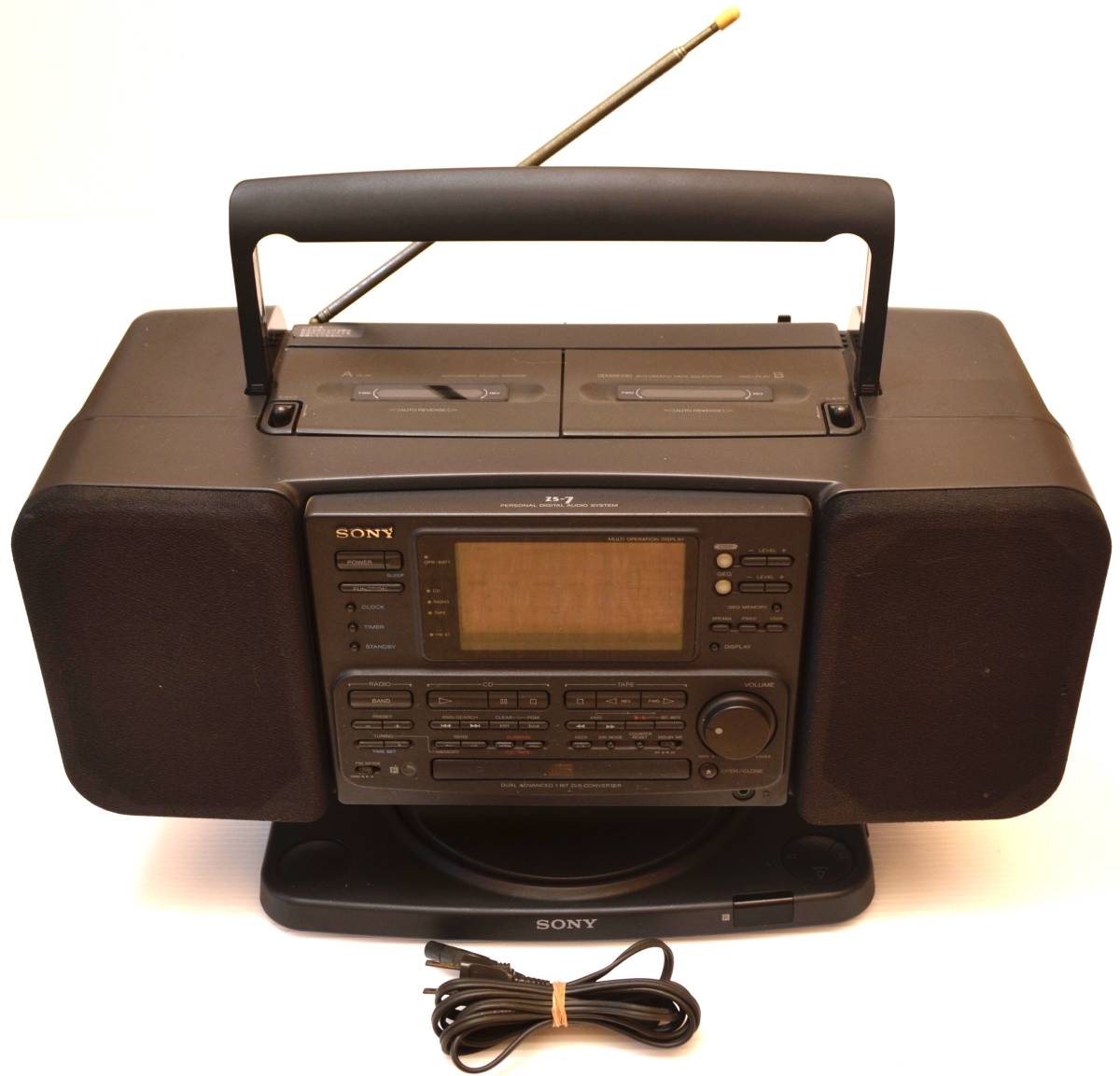 在庫有】 ソニーラジカセ SONY ZS-7(B) ラジオ - laburguesita.es