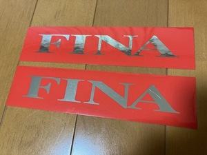 FINA フィナステッカー 2枚セット 未使用