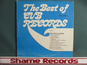 ★ VA ： The Best Of Cub Records Vol.1 LP ☆ (( The Five Satins / The Zebulons / 50's R&B / Doo Wap Doo Wop Doowap Doowop