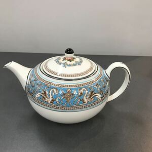 WEDGWOOD Wedgwood fro Len чай n бирюзовый teapot емкость примерно 600ml