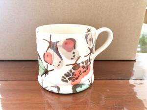 ■Emma Bridgewater / エマ・ブリッジウォーター■蝶々と虫のスモールマグButterflies & Bugs Small Mug■新品・未使用