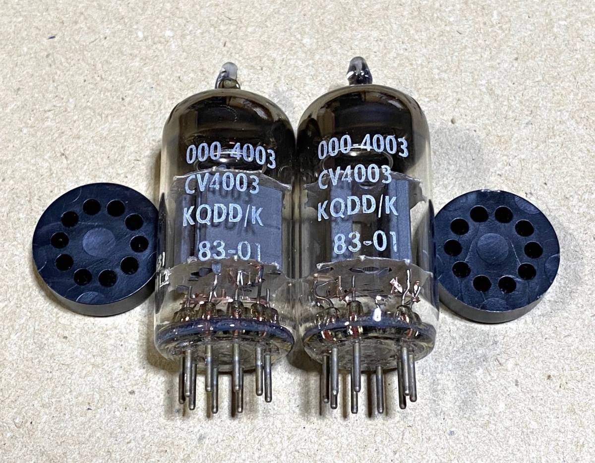 EL34 真空管 Mullard 新品 ムラード マッチドペア クアッド Audio note