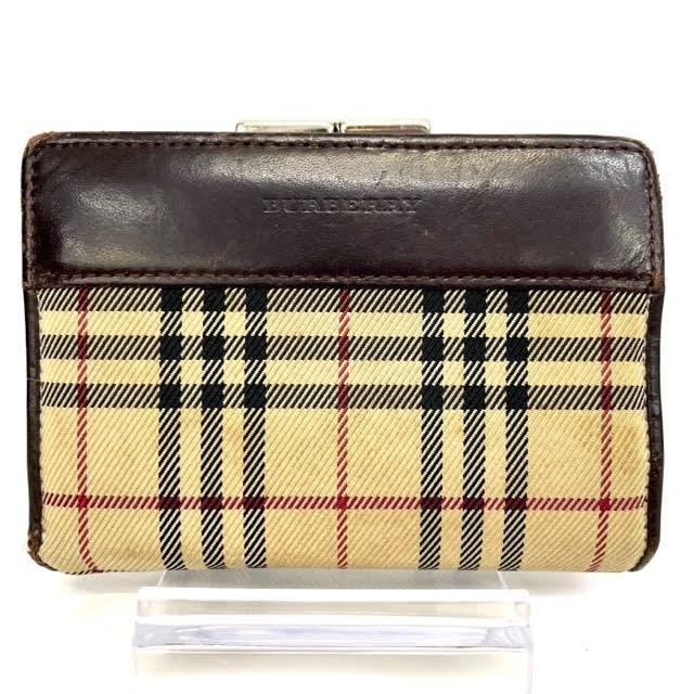 ヤフオク! -バーバリー がま口財布の中古品・新品・未使用品一覧
