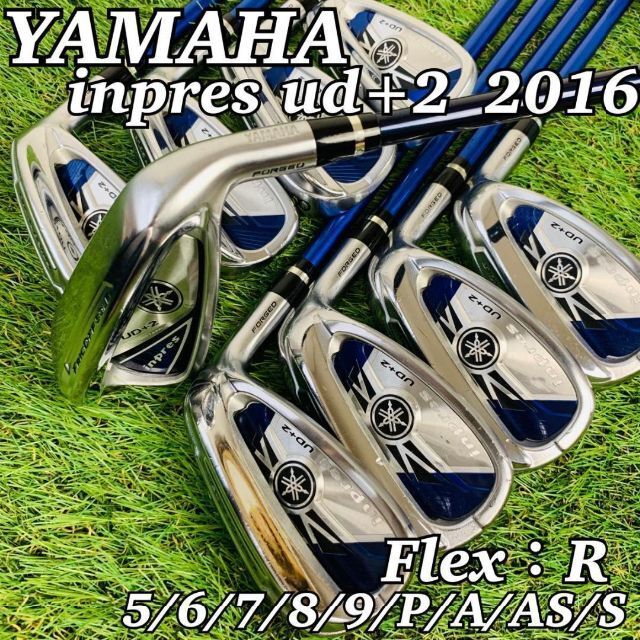 大阪公式店 超人気モデル ぶっ飛び系 アイアン YAMAHA inpres UD+2 R