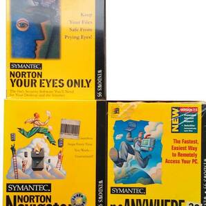 新古品 英語シマンテックソフト3種 Symantec Software for Windows 95の画像1