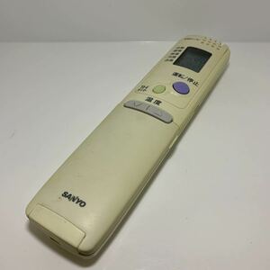 【M1-34】リモコン SANYO サンヨー エアコン用リモコン エアコンリモコン サンヨーエアコンリモコン RCS-ZP1