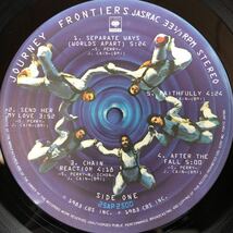 N LP Journey ジャーニー フロンティアーズ Frontiers separate ways セパレートウェイズ レコード 5点以上落札で送料無料_画像3