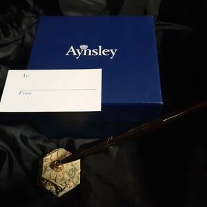 [ period thing / England buy / free shipping ] Aynsley Aynsley pen holder PORW98061 marble * gothic / Lolita / middle .