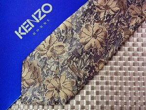 !0339S! новый товар [ вышивка цветок растения рисунок ] Kenzo [KENZO] галстук 