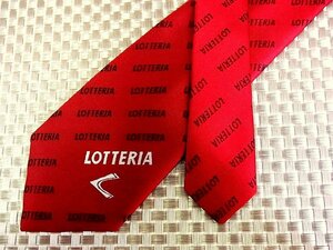 ♪0376S♪新品【ロゴ 柄】ロッテリア【LOTTERIA】ネクタイ