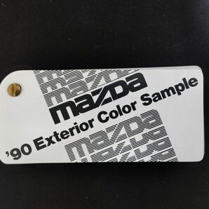 '90 mazda Exterior Color Sample マツダ 色見本帳 1990年版