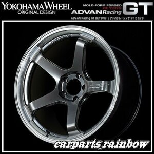 ★YOKOHAMA/ヨコハマ ADVAN Racing アドバンレーシング GT BEYOND/ビヨンド 18×9.5J 5/114.3 +29★ハイパーブラック/MHB★4本価格★