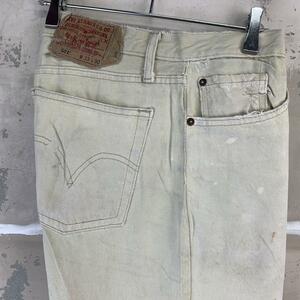 LEVI’S リーバイス 501 カラーパンツ デニム レモン色 33X30