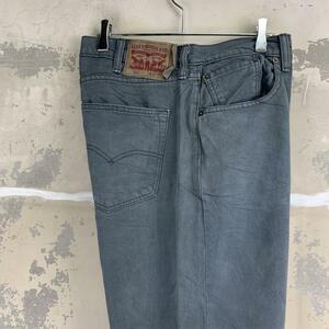 LEVI*S Levi's 501 color Denim pants gray green W38