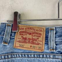 LEVI’S リーバイス デニム ジーンズ 505 レギュラー W40_画像2