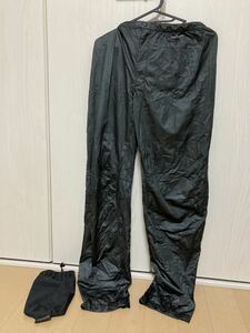 試着のみ　モンベル　ゴアウィンドストッパー MC パンツ　Lサイズ　廃盤貴重　検索（PANTS NANKAI GORE-TEX ブラック STUSSY