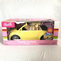 新品未開封品 バービー フォルクスワーゲン ニュービートル 海外 Barbie VW Volkswagen マテル ラジコン レア_画像1