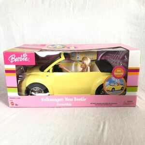 新品未開封品 バービー フォルクスワーゲン ニュービートル 海外 Barbie VW Volkswagen マテル ラジコン レア